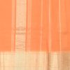 Orange Saree Cotton Silk