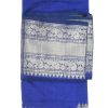 Royal Blue Pure Silk Saree