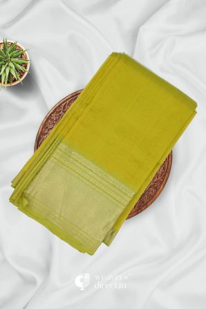 Yellow Handloom Saree